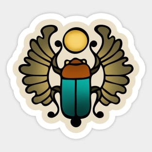 Scarab Amulet Sticker